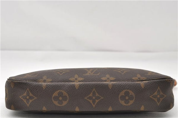 Authentic Louis Vuitton Monogram Pochette Accessoires Pouch M51980 LV 5963E
