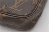 Authentic Louis Vuitton Monogram Pochette Accessoires Pouch M51980 LV 5963E