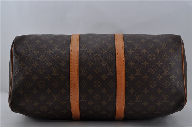 Authentic Louis Vuitton Monogram Keepall 50 Travel Boston Bag M41426 LV 5968E