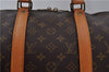 Authentic Louis Vuitton Monogram Keepall 50 Travel Boston Bag M41426 LV 5968E