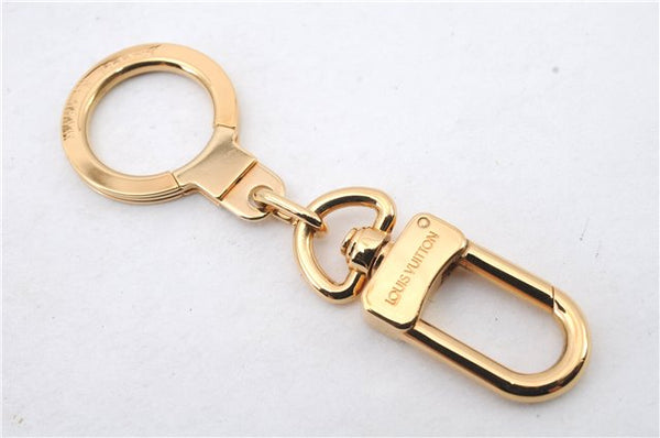 Authentic LOUIS VUITTON Charm Key Chain Anokre Gold M62694 LV 5971C