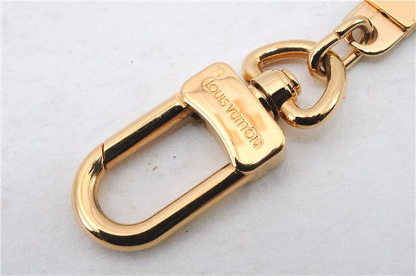 Authentic LOUIS VUITTON Charm Key Chain Anokre Gold M62694 LV 5971C