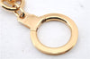 Authentic LOUIS VUITTON Charm Key Chain Anokre Gold M62694 LV 5971C