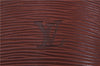 Authentic Louis Vuitton Epi Cluny Shoulder Cross Body Bag Brown M52253 LV 5973D