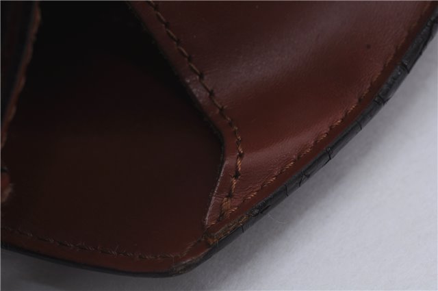 Authentic Louis Vuitton Epi Cluny Shoulder Cross Body Bag Brown M52253 LV 5973D