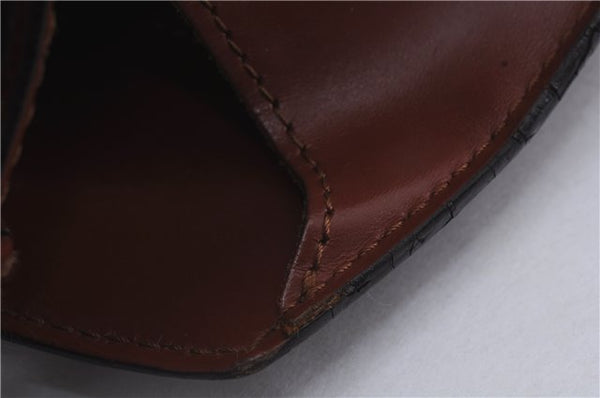 Authentic Louis Vuitton Epi Cluny Shoulder Cross Body Bag Brown M52253 LV 5973D