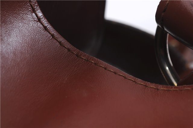 Authentic Louis Vuitton Epi Cluny Shoulder Cross Body Bag Brown M52253 LV 5973D