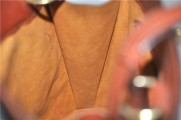 Authentic Louis Vuitton Epi Cluny Shoulder Cross Body Bag Brown M52253 LV 5973D