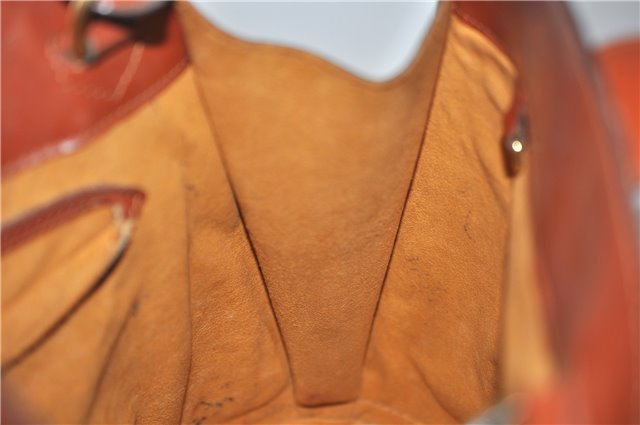 Authentic Louis Vuitton Epi Cluny Shoulder Cross Body Bag Brown M52253 LV 5973D