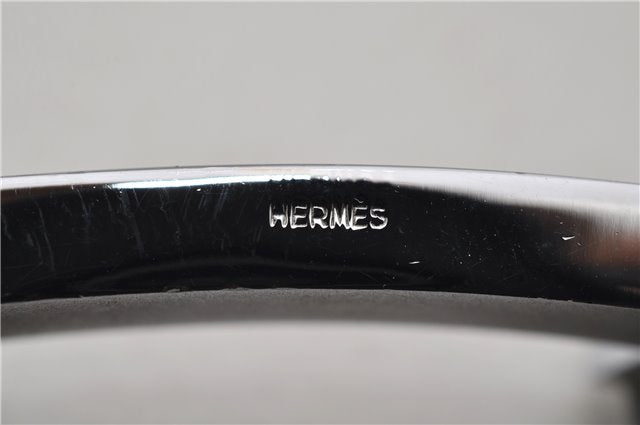 Authentic HERMES Vintage H Buckle for Leather Belt Silver 5973E