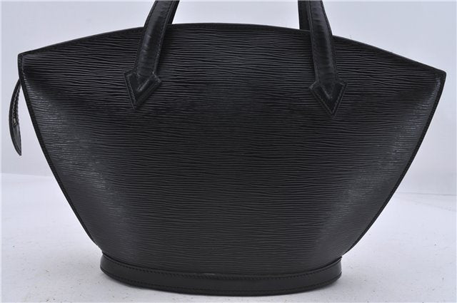 Authentic Louis Vuitton Epi Saint Jacques Hand Bag Black M52272 LV 5977D