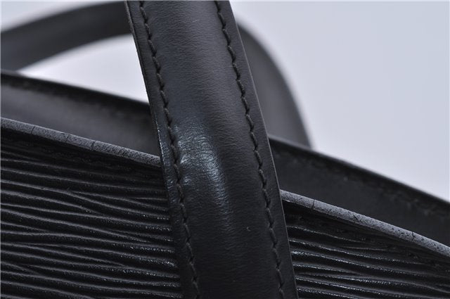 Authentic Louis Vuitton Epi Saint Jacques Hand Bag Black M52272 LV 5977D
