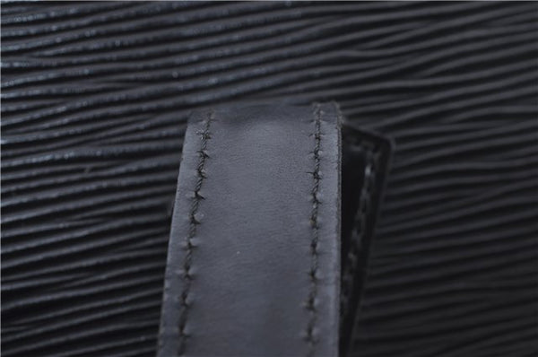 Authentic Louis Vuitton Epi Saint Jacques Hand Bag Black M52272 LV 5977D