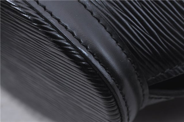 Authentic Louis Vuitton Epi Saint Jacques Hand Bag Black M52272 LV 5977D