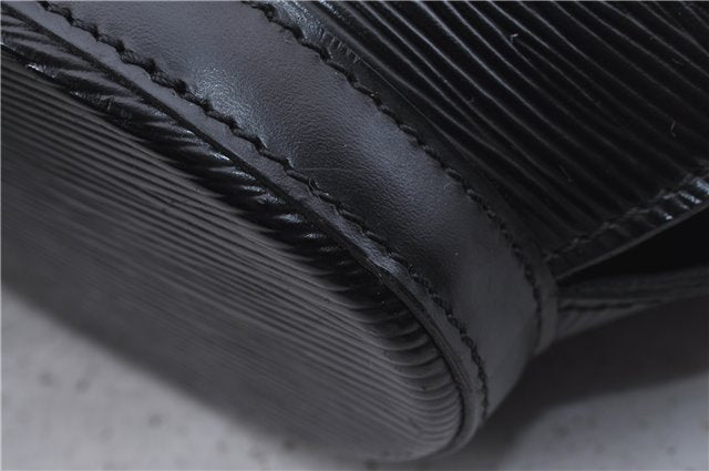 Authentic Louis Vuitton Epi Saint Jacques Hand Bag Black M52272 LV 5977D