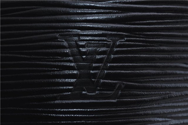 Authentic Louis Vuitton Epi Saint Jacques Hand Bag Black M52272 LV 5977D