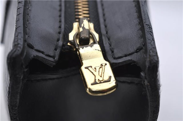 Authentic Louis Vuitton Epi Saint Jacques Hand Bag Black M52272 LV 5977D