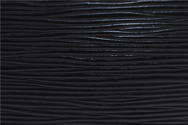 Authentic Louis Vuitton Epi Saint Jacques Hand Bag Black M52272 LV 5977D