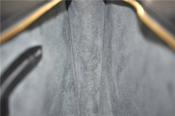 Authentic Louis Vuitton Epi Saint Jacques Hand Bag Black M52272 LV 5977D