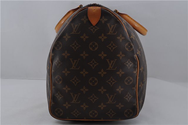 Authentic Louis Vuitton Monogram Keepall 45 Travel Boston Bag M41428 LV 5977E