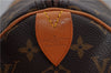 Authentic Louis Vuitton Monogram Keepall 45 Travel Boston Bag M41428 LV 5977E