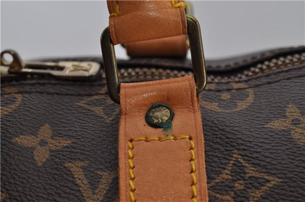 Authentic Louis Vuitton Monogram Keepall 45 Travel Boston Bag M41428 LV 5977E