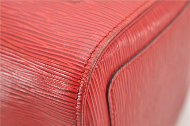 Authentic Louis Vuitton Epi Speedy 30 Hand Boston Bag Red M43007 LV 5978D