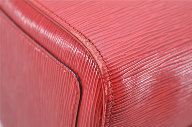 Authentic Louis Vuitton Epi Speedy 30 Hand Boston Bag Red M43007 LV 5978D