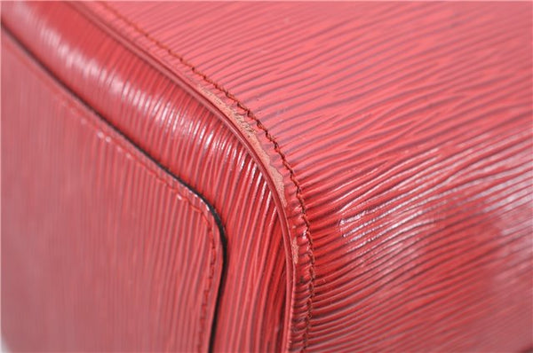 Authentic Louis Vuitton Epi Speedy 30 Hand Boston Bag Red M43007 LV 5978D