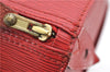 Authentic Louis Vuitton Epi Speedy 30 Hand Boston Bag Red M43007 LV 5978D
