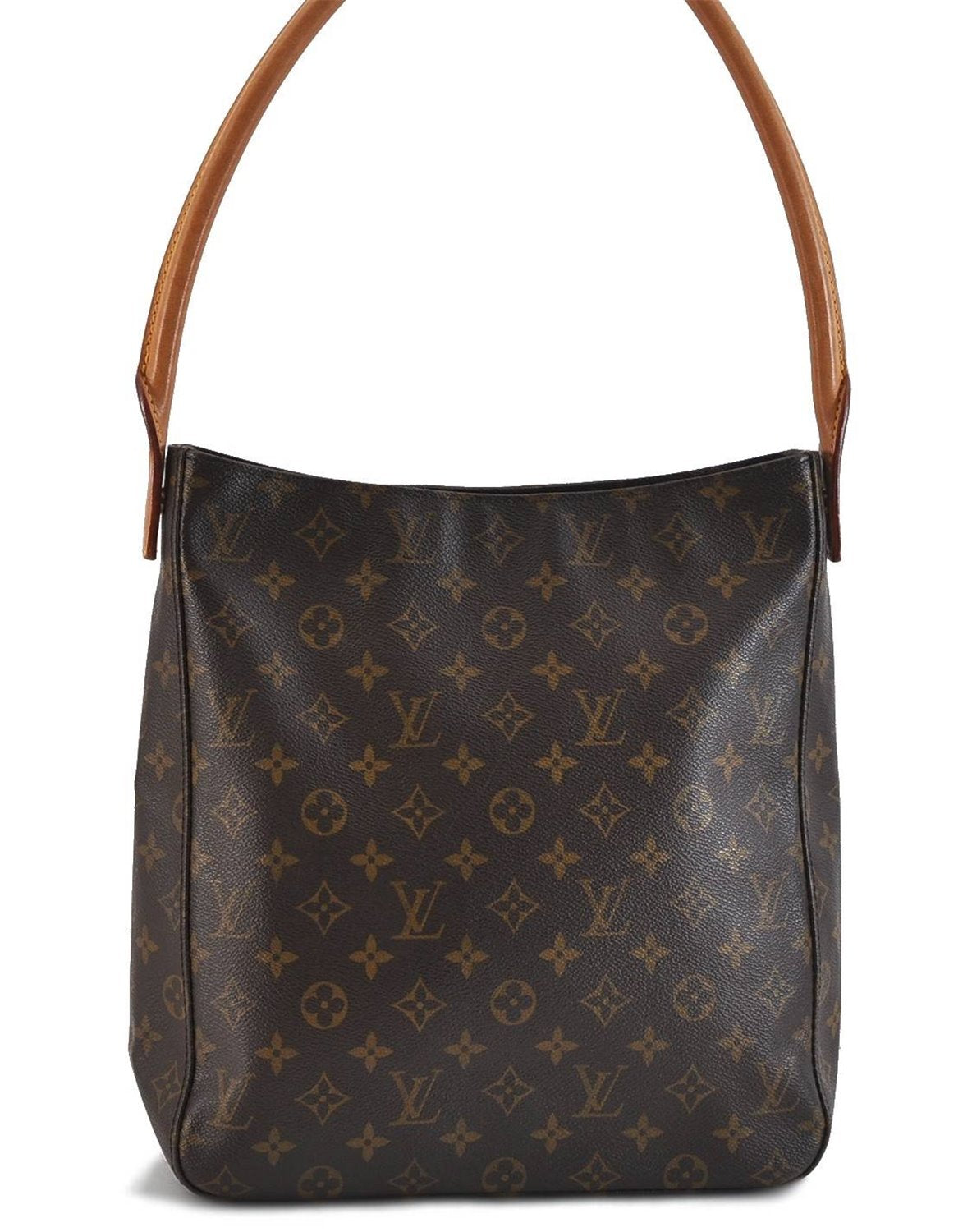 Authentic LOUIS VUITTON Monogram Looping GM Shoulder Bag M51145 LV 5979C