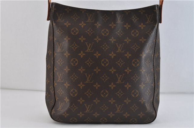 Authentic LOUIS VUITTON Monogram Looping GM Shoulder Bag M51145 LV 5979C