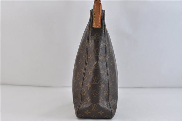 Authentic LOUIS VUITTON Monogram Looping GM Shoulder Bag M51145 LV 5979C