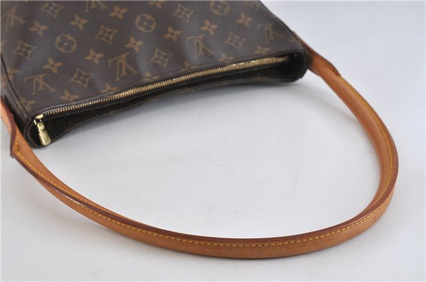 Authentic LOUIS VUITTON Monogram Looping GM Shoulder Bag M51145 LV 5979C
