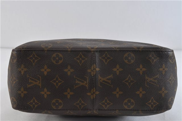 Authentic LOUIS VUITTON Monogram Looping GM Shoulder Bag M51145 LV 5979C