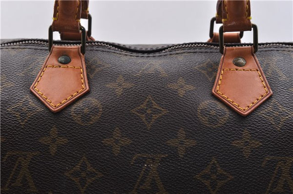 Authentic LOUIS VUITTON Monogram Speedy 40 Hand Bag Purse M41522 LV 5980C