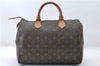 Authentic Louis Vuitton Monogram Speedy 30 Hand Boston Bag M41526 LV 5980E