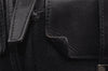 Authentic GUCCI Vintage Backpack Purse Leather Black 5981I