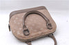 Louis Vuitton Monogram Satin Little Alma Hand Bag Gray Beige M92147 LV 5982D