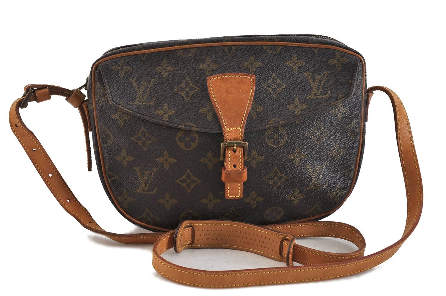 Auth LOUIS VUITTON Monogram Jeune Fille MM Shoulder Cross Bag M51226 LV 5983C