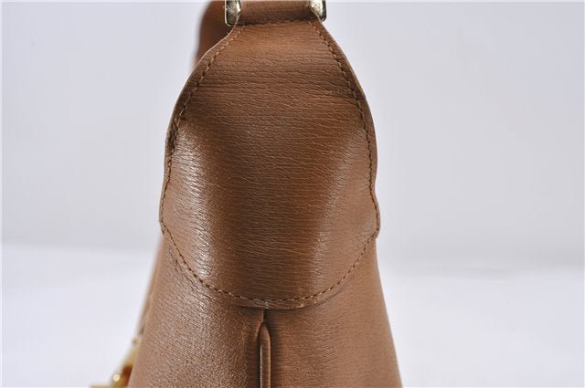 Authentic GUCCI Bamboo Kandinsky Shoulder Hand Bag Leather 0014061 Brown 5983D