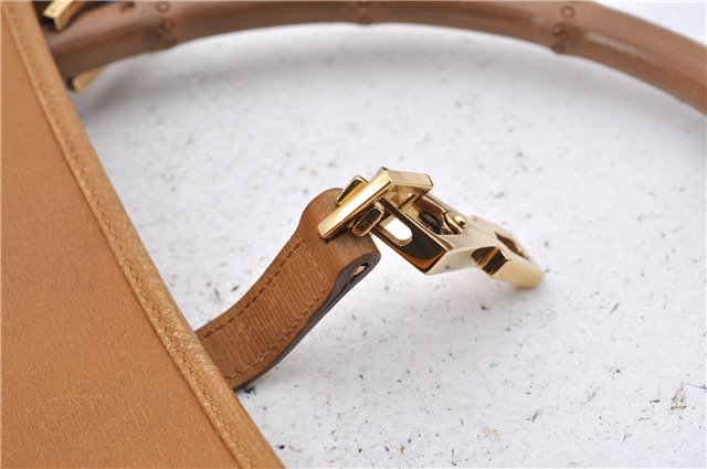 Authentic GUCCI Bamboo Kandinsky Shoulder Hand Bag Leather 0014061 Brown 5983D