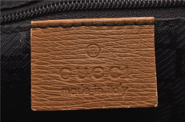 Authentic GUCCI Bamboo Kandinsky Shoulder Hand Bag Leather 0014061 Brown 5983D