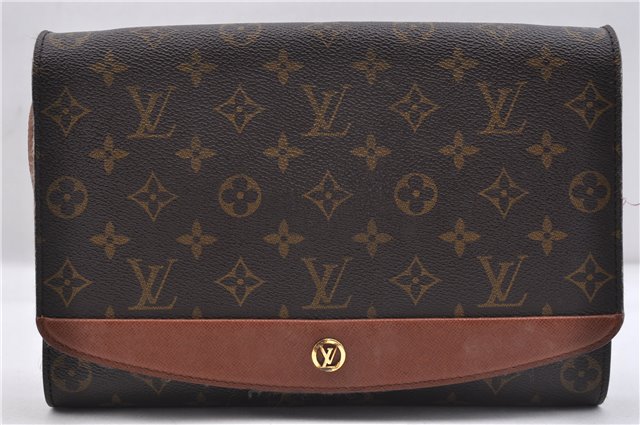Auth LOUIS VUITTON Monogram Bordeaux 2Way Shoulder Clutch Bag M51797 LV 5984C
