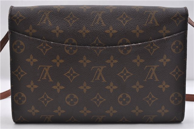 Auth LOUIS VUITTON Monogram Bordeaux 2Way Shoulder Clutch Bag M51797 LV 5984C