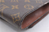 Auth LOUIS VUITTON Monogram Bordeaux 2Way Shoulder Clutch Bag M51797 LV 5984C