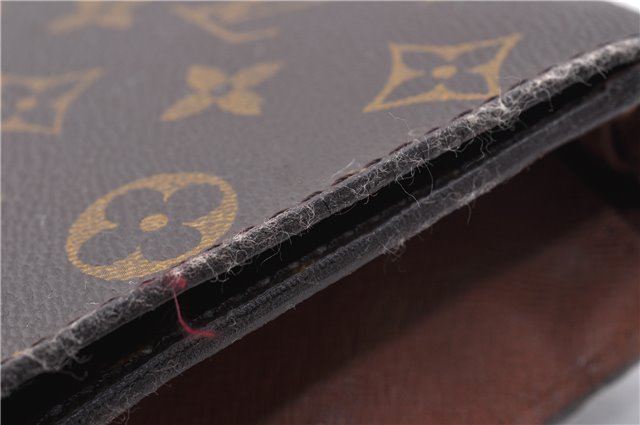 Auth LOUIS VUITTON Monogram Bordeaux 2Way Shoulder Clutch Bag M51797 LV 5984C