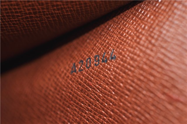 Auth LOUIS VUITTON Monogram Bordeaux 2Way Shoulder Clutch Bag M51797 LV 5984C