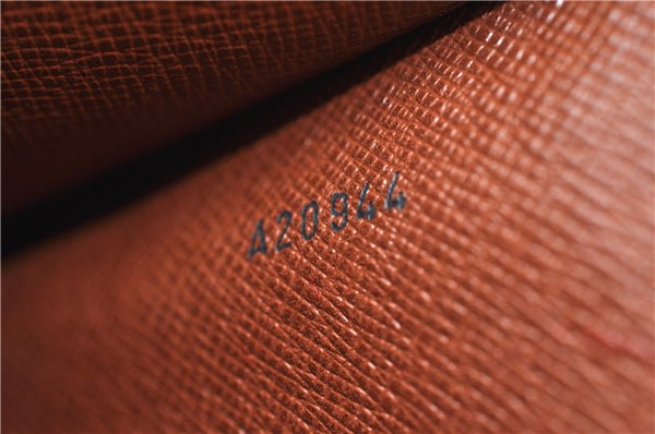 Auth LOUIS VUITTON Monogram Bordeaux 2Way Shoulder Clutch Bag M51797 LV 5984C