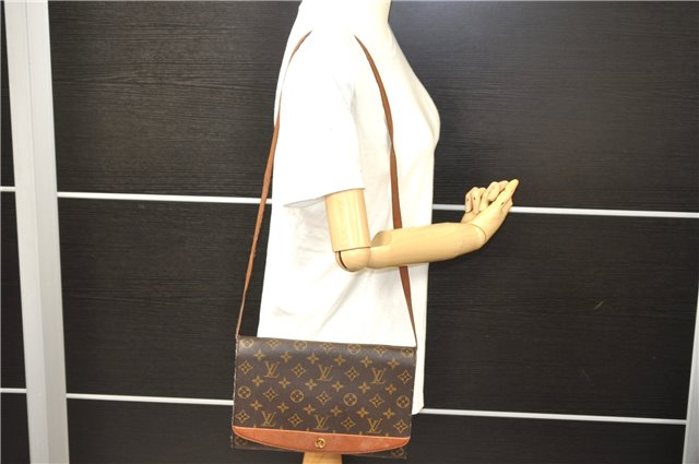 Auth LOUIS VUITTON Monogram Bordeaux 2Way Shoulder Clutch Bag M51797 LV 5984C